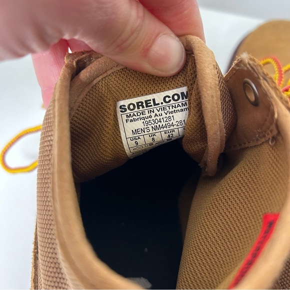 Sorel Caribou Chukka Waterproof Tan Boots - Picture 10 of 10